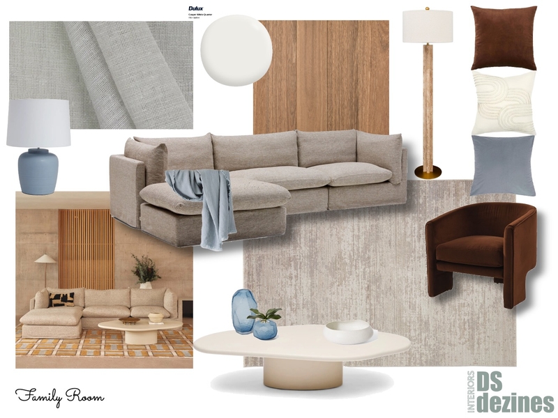 Millett Family room Mood Board by DSdezines Interiors on Style Sourcebook