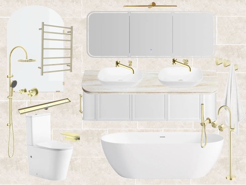 Ensuite - Version 2 Otti Mood Board by Velda on Style Sourcebook