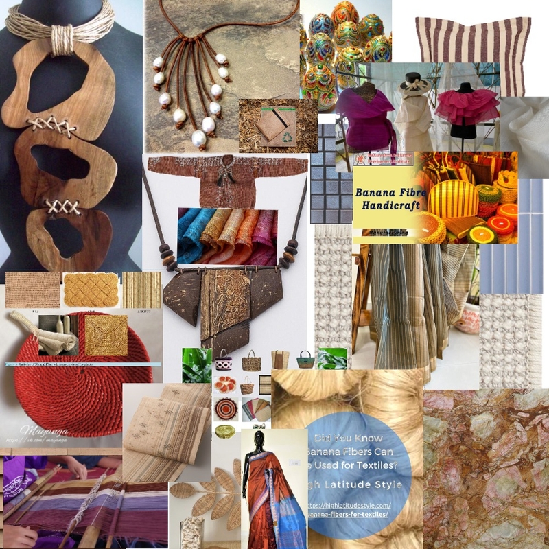 Banana Fabric Inspirational Mood Board Traditional toContemporary Mood Board by innamagative@gmail.com on Style Sourcebook