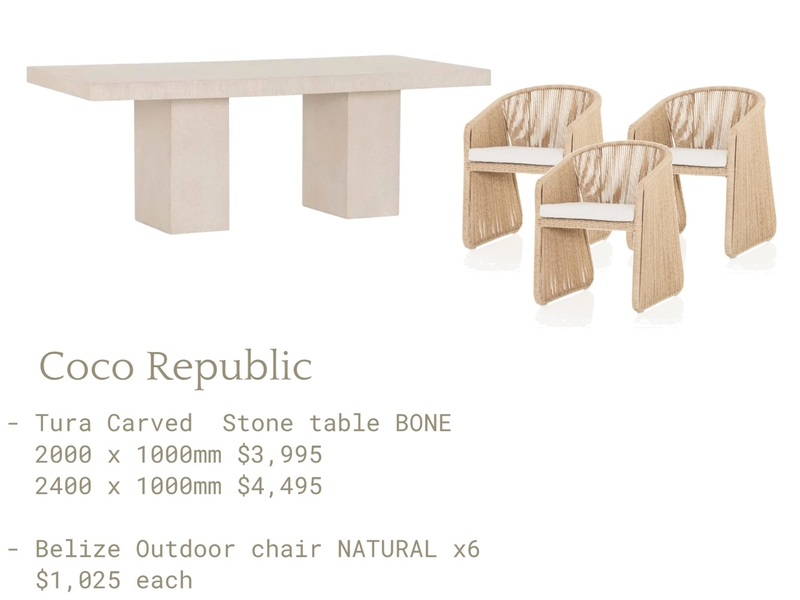 Balcony - furniture option Mood Board by Melissa on Style Sourcebook