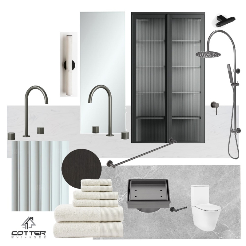 Opalia - Ensuite Mood Board by Cotter Builders on Style Sourcebook
