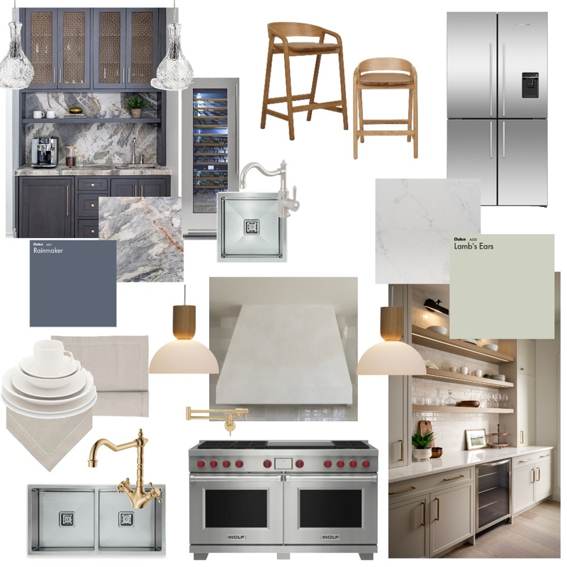Family Home - Kitchen and Pantry Mood Board by Tia Rose Interiors on Style Sourcebook