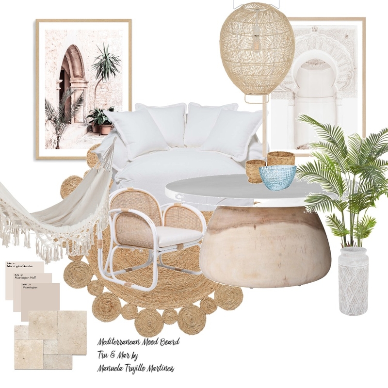 Mediterranean Mood Board by Tru&Mar on Style Sourcebook