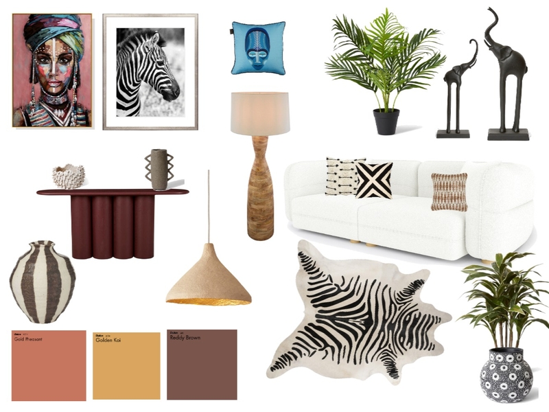 African theme Mood Board by lcsmith on Style Sourcebook