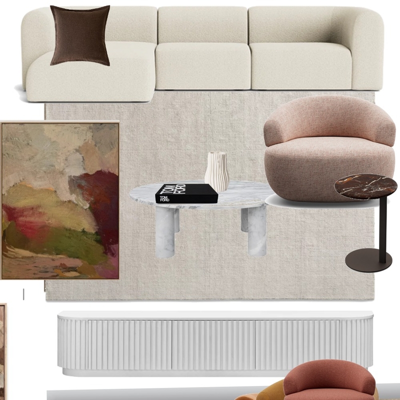 Living area king living rug accent chair and side marion rug Mood Board by Efi Papasavva on Style Sourcebook