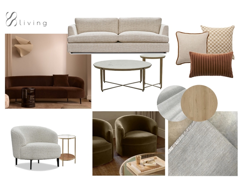 Living Room Mood Board by Styled Spaces Studio on Style Sourcebook