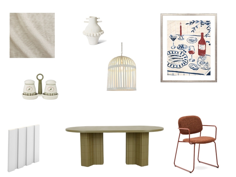 Mediterranean dining room Mood Board by Style Sourcebook on Style Sourcebook
