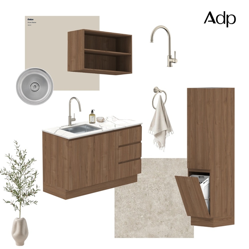 Modern Luxe Laundry | New Laundry Essentials Range Mood Board by ADP Australia on Style Sourcebook