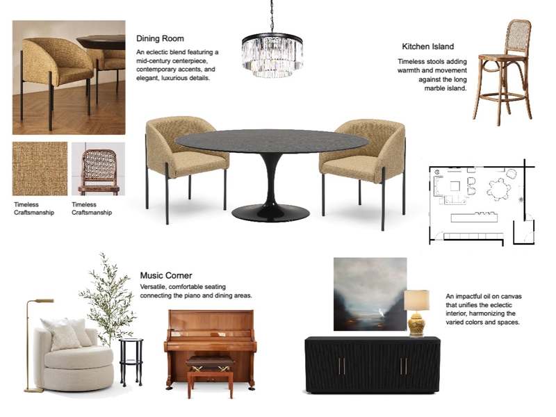 Dining Room Mood Board by Studio Thicia Luiza on Style Sourcebook