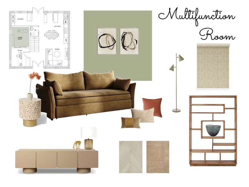 Module 9 MF Room Mood Board by maymay814 on Style Sourcebook
