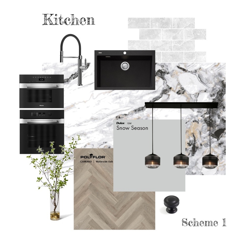 Kitchen Moodboard Scheme 1 Mood Board by Archertec Interiors on Style Sourcebook