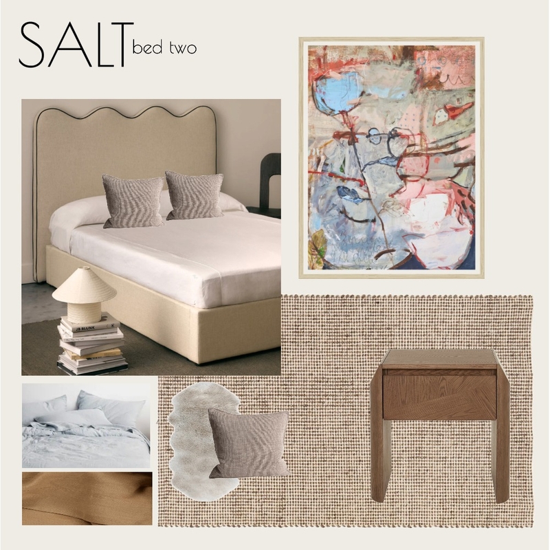 SALT Bed Two Mood Board by Gather & Place on Style Sourcebook