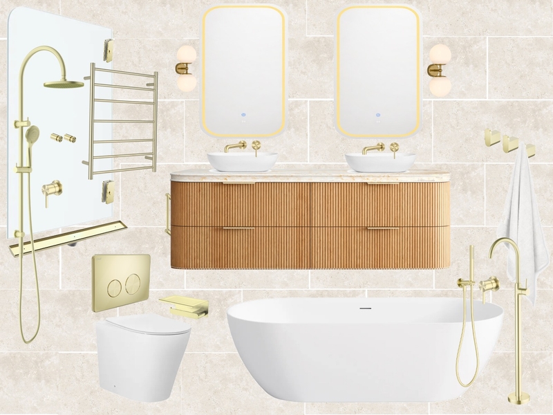 Ensuite - Otti Havana with Newport and updated Nero Fittings Mood Board by Velda on Style Sourcebook