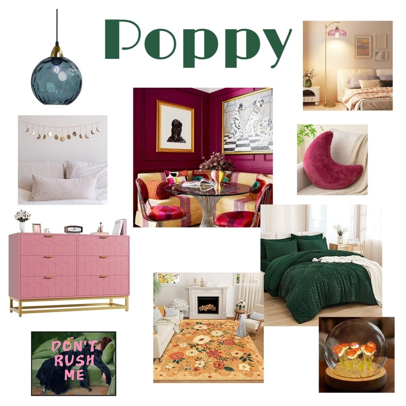 Poppy's Bedroom Mood Board by alyssarindy0268@gmail.com on Style Sourcebook