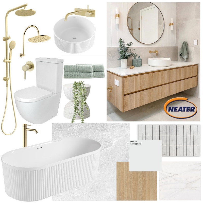 Palm Cove Ensuite Mood Board by NeaterHomesCairns on Style Sourcebook