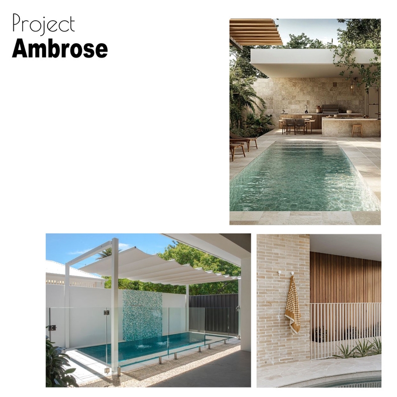 Ambrose - Pool Side Mood Board by Mizmuz on Style Sourcebook