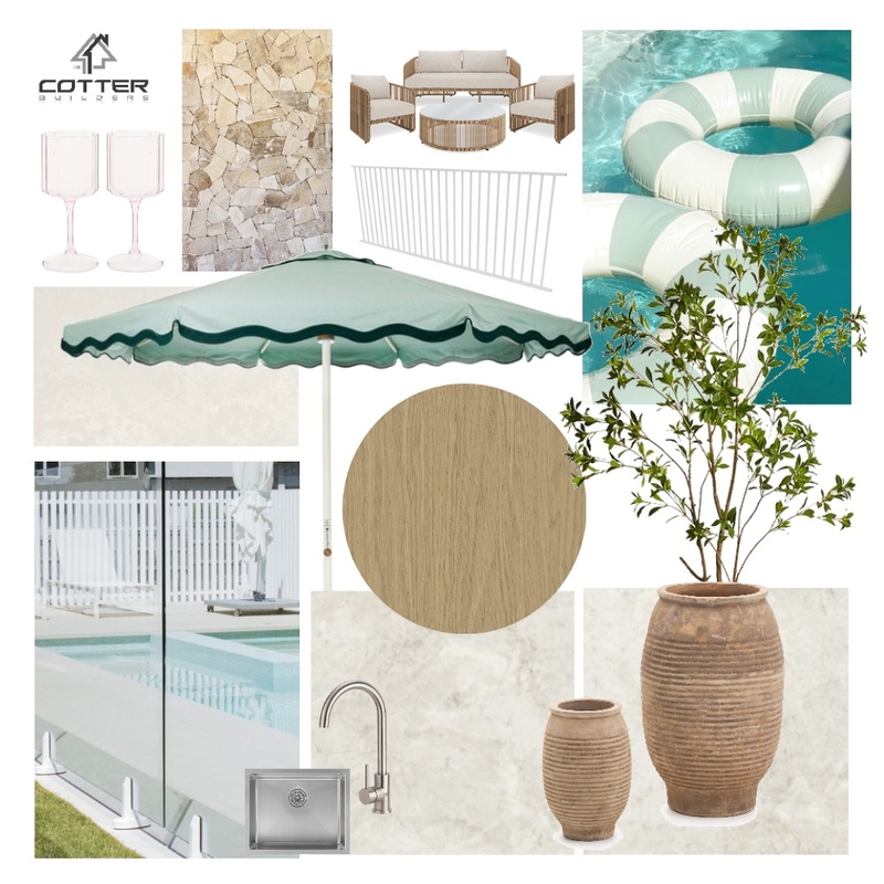Taylor House - Alfresco Pool Mood Board by Cotter Builders on Style Sourcebook