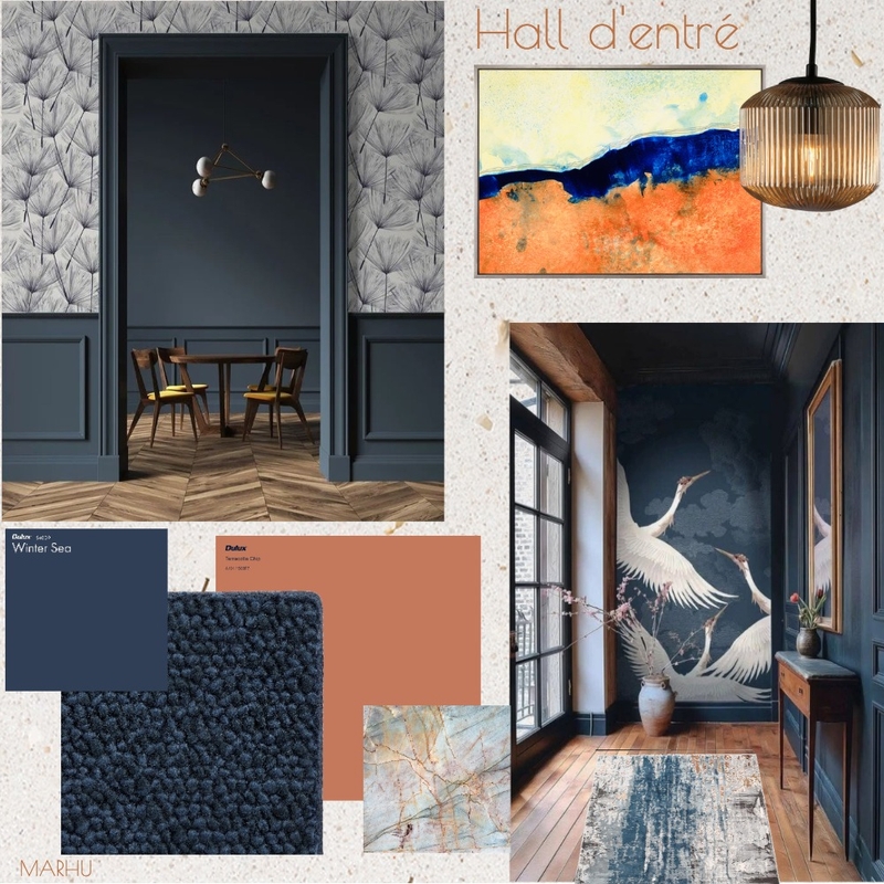 Hall - First test Mood Board by Marhu on Style Sourcebook