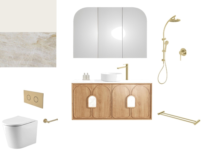 Warm Neutrals Gold Mood Board by Tania's Designs on Style Sourcebook