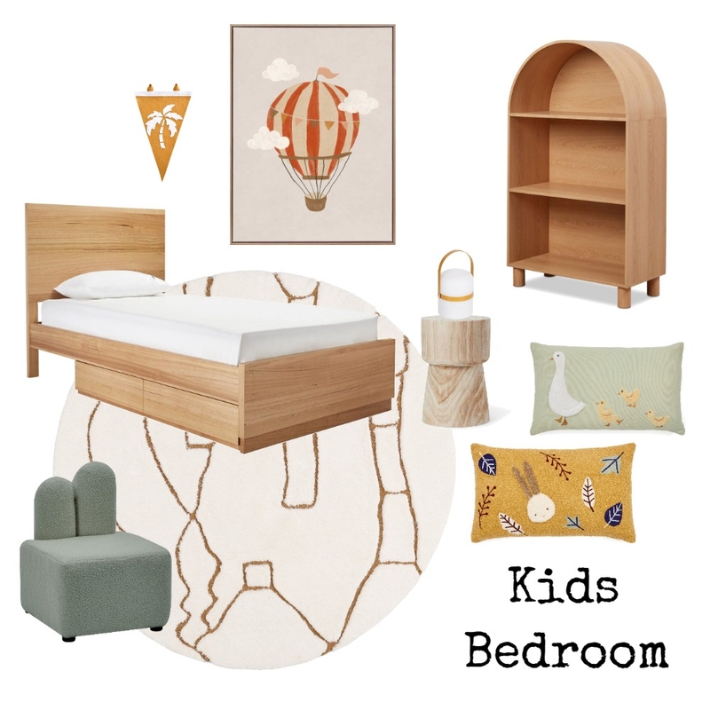 Kids Bedroom Mood Board by MH Interiors on Style Sourcebook