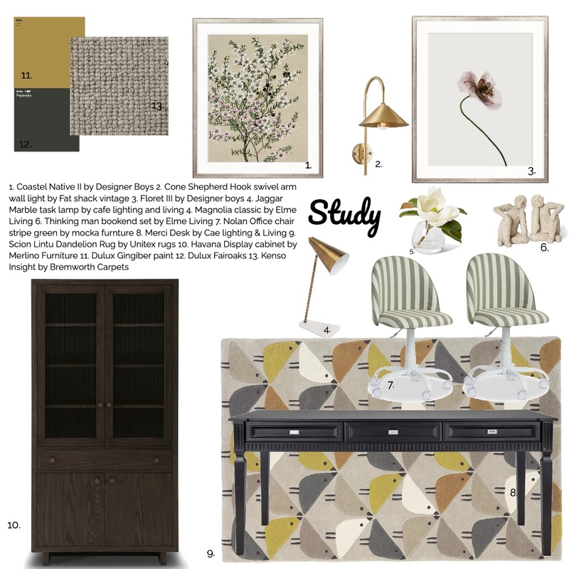 IDI study Mood Board by Studio7 Stylings on Style Sourcebook