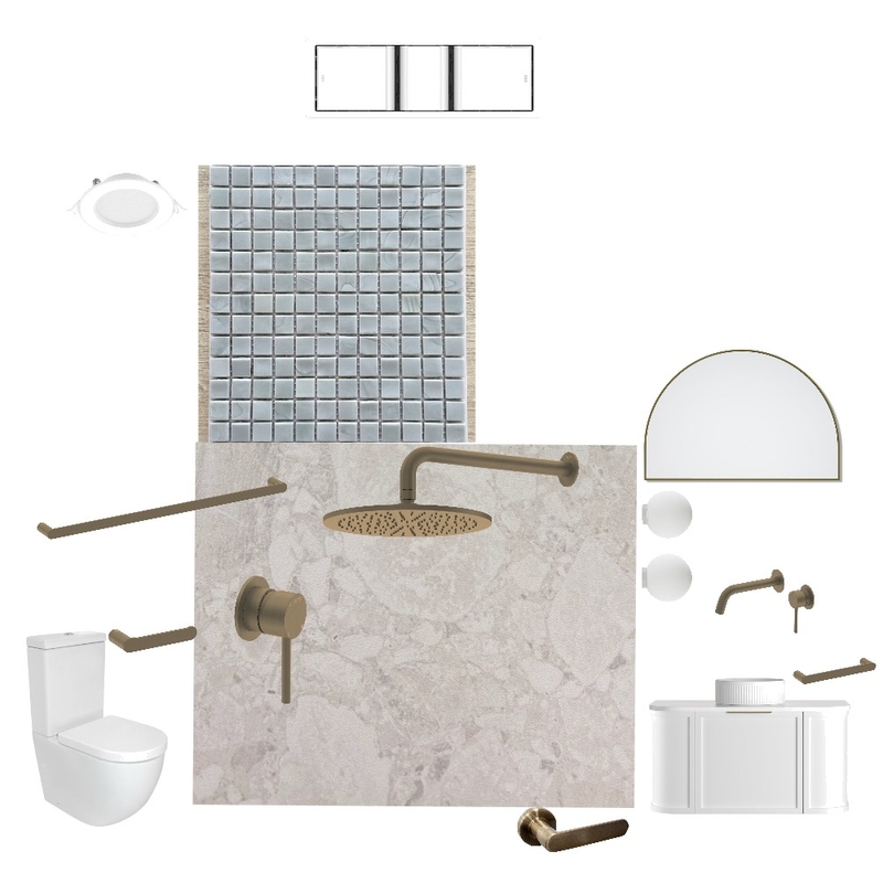 Ensuite Mood Board by NookNest Pty Ltd on Style Sourcebook