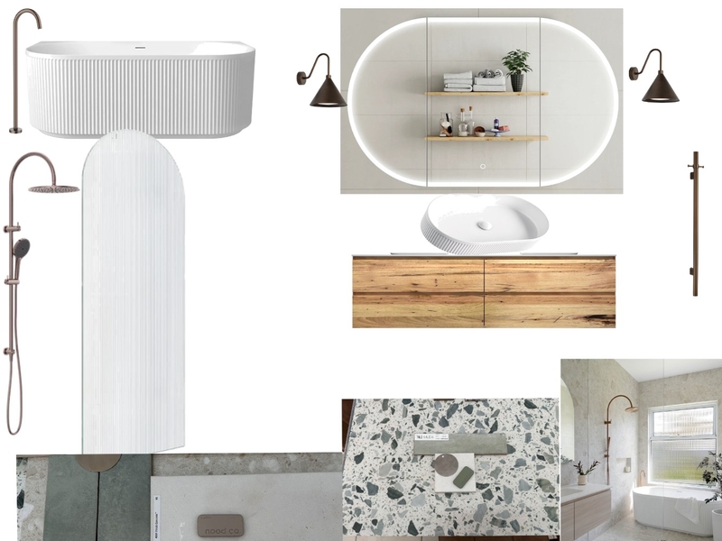 Green ensuite Mood Board by kathok on Style Sourcebook