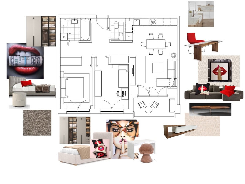 Diplomski rad- Namestaj Mood Board by Kristina123 on Style Sourcebook