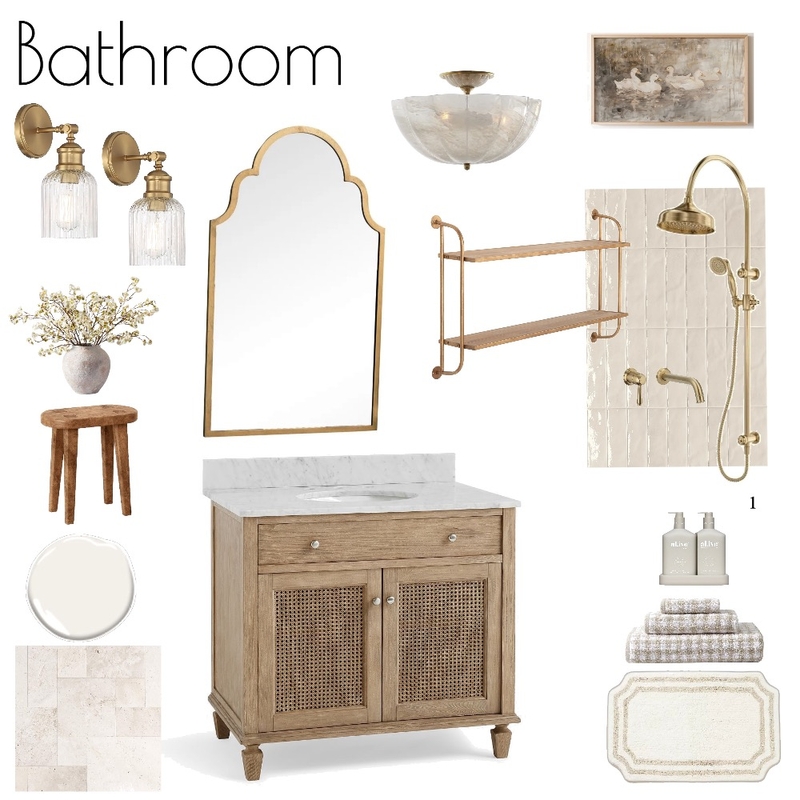 Bathroom Mood Board by JessicaRoseMuller on Style Sourcebook