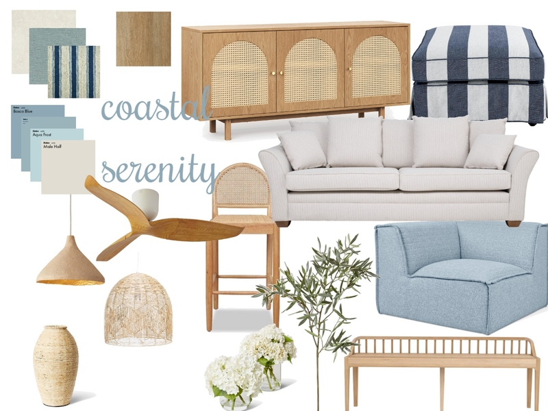 coastal Mood Board by Fatimahjuhii on Style Sourcebook