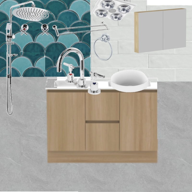 Bathroom Em1 Mood Board by GreenWitch on Style Sourcebook