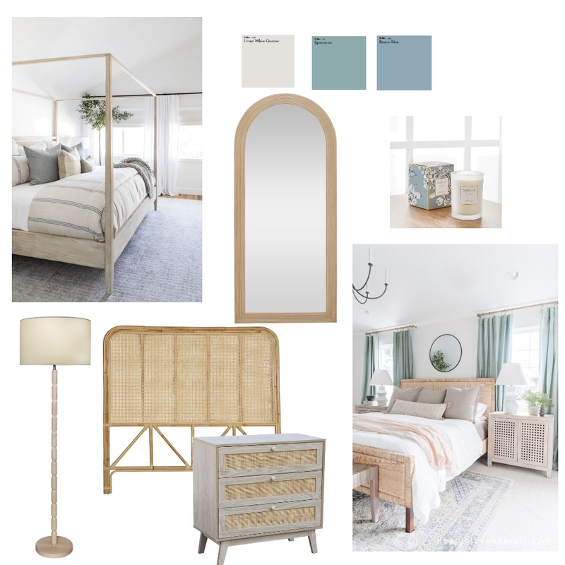 Coastal Master Bedroom Mood Board by Savvi Home Styling on Style Sourcebook
