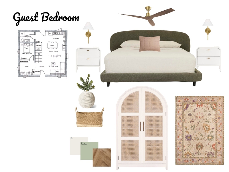 Guest Bedroom_Sample Board Mood Board by Cae_labitag on Style Sourcebook