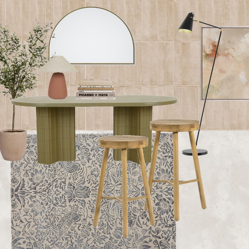 Morris & Co Pure Strawberry Thief Ink Mood Board by Unitex Rugs on Style Sourcebook