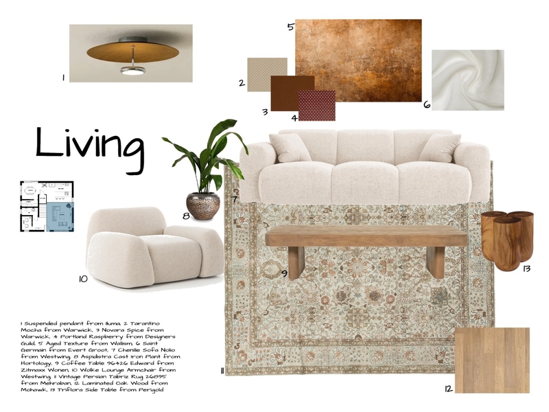 Living Mood Board by Rneyazi on Style Sourcebook