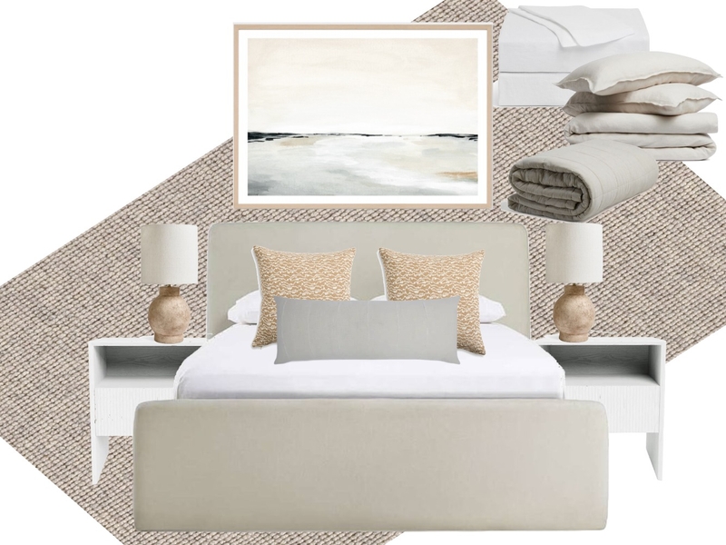 10 hilli place, ormiston -  guest bedroom Mood Board by tlaws on Style Sourcebook