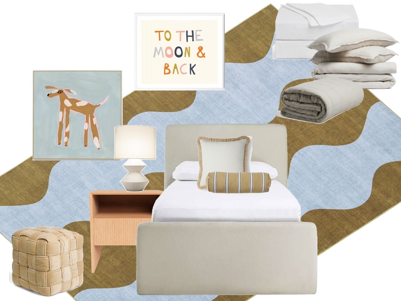 10 hilli place, ormiston -  childrens bedroom Mood Board by tlaws on Style Sourcebook