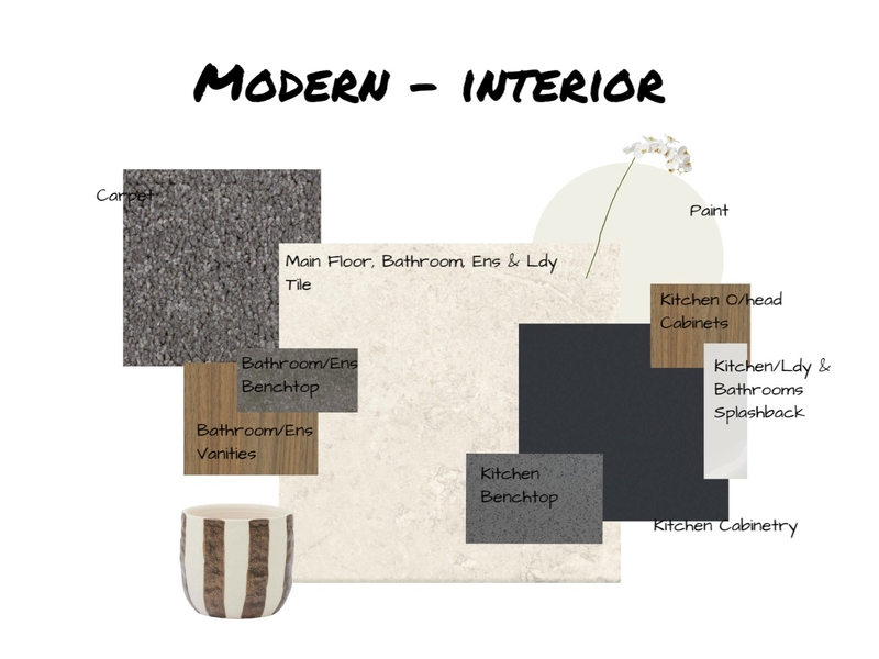 Modern Interior Colour Board Mood Board by HerHaus Designs on Style Sourcebook