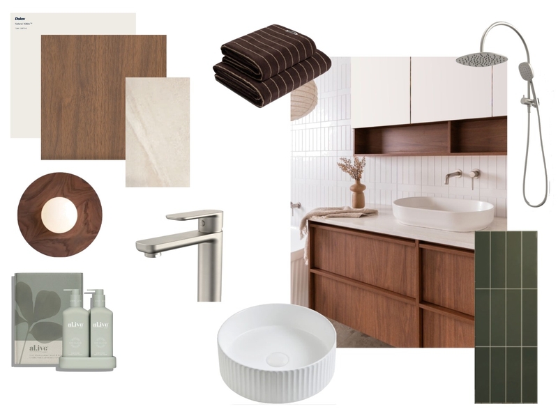 Bathroom Mood Board by kenzulberti on Style Sourcebook