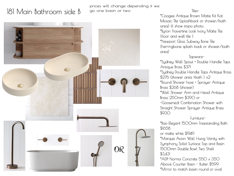 181 main bathroom Mood Board by darceynewham on Style Sourcebook