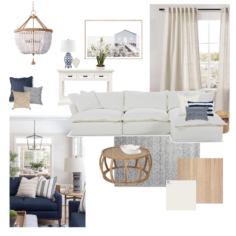 hamptons living Mood Board by On Cue Renovations on Style Sourcebook