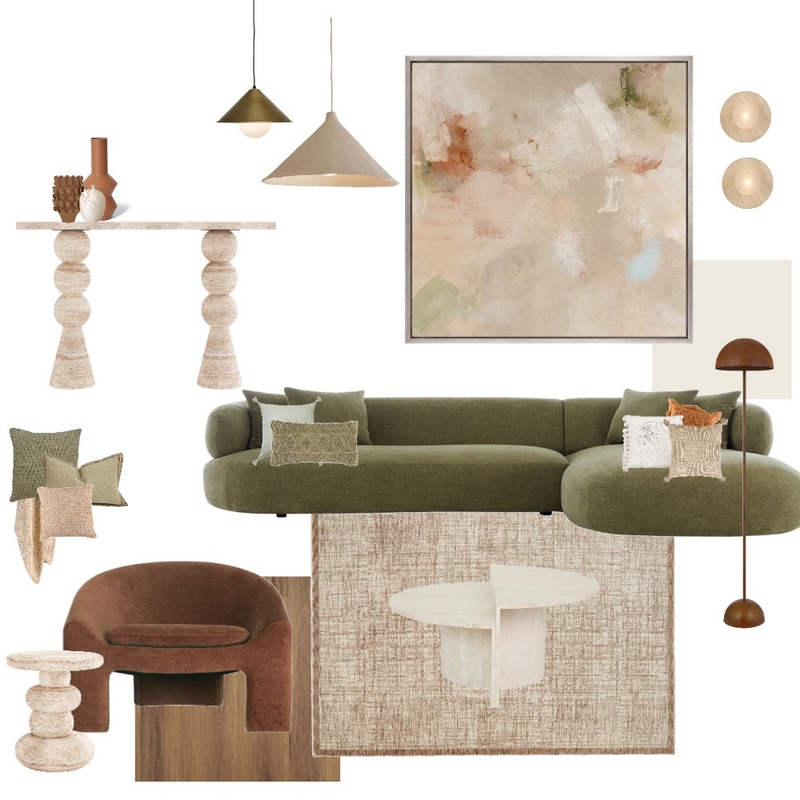 Earthy Embrace Mood Board by On Cue Renovations on Style Sourcebook