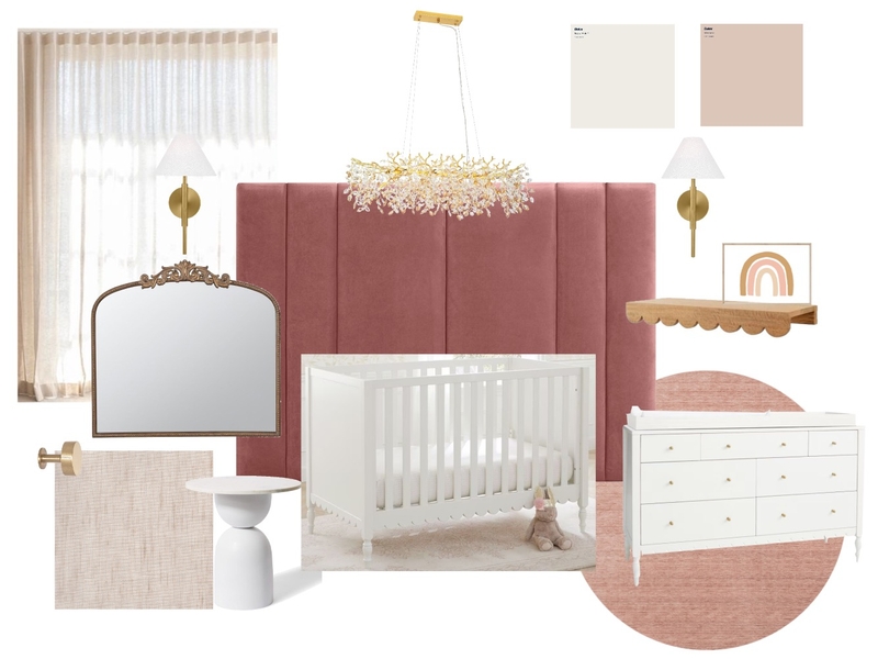 NURSERY RENATA Mood Board by BOREAL STUDIO MX on Style Sourcebook