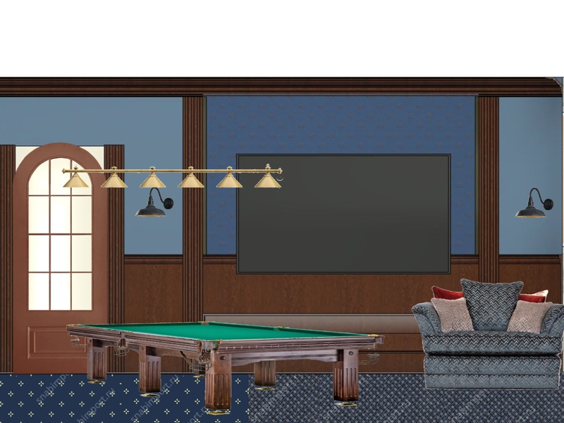 бильярдная вид на тв Mood Board by dreutova03 on Style Sourcebook