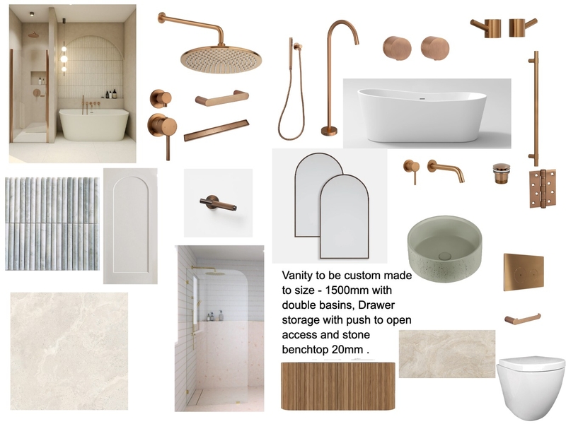 Main Bathroom Mood Board by Savannah Interior Design on Style Sourcebook
