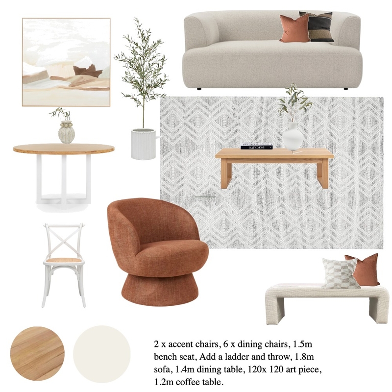 Our formal living dining Mood Board by Chantelborg1314 on Style Sourcebook