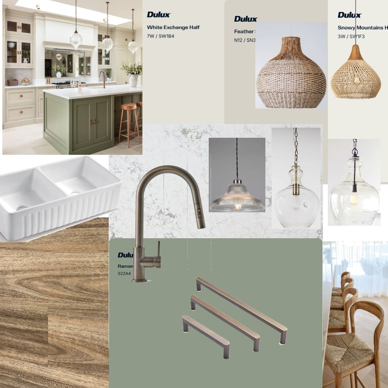 Kitchen green aged brass Mood Board by kathok on Style Sourcebook