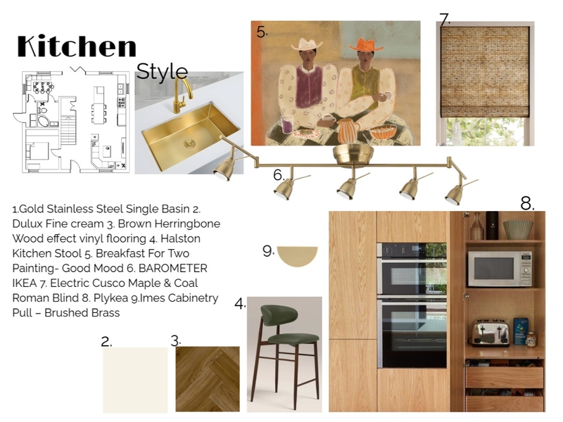 Sample Boards - Kitchen Mood Board by Jiuyuandi on Style Sourcebook