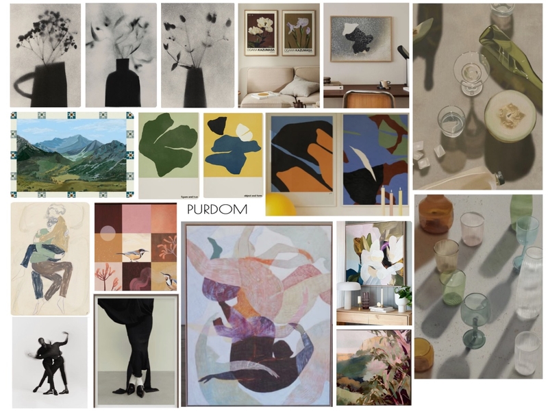 PURDOM ROAD ART Mood Board by GraceBuckley on Style Sourcebook