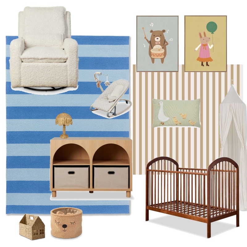 Mocka Nursery Moodboard Mood Board by Mocka Furniture on Style Sourcebook